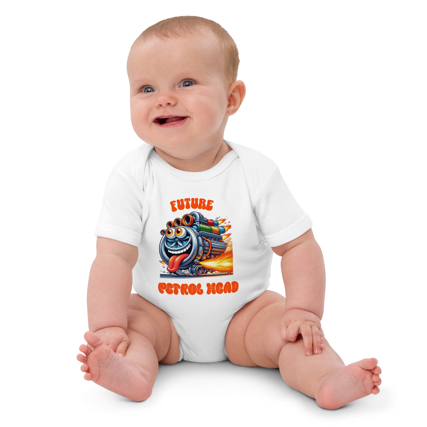 Organic cotton baby bodysuit